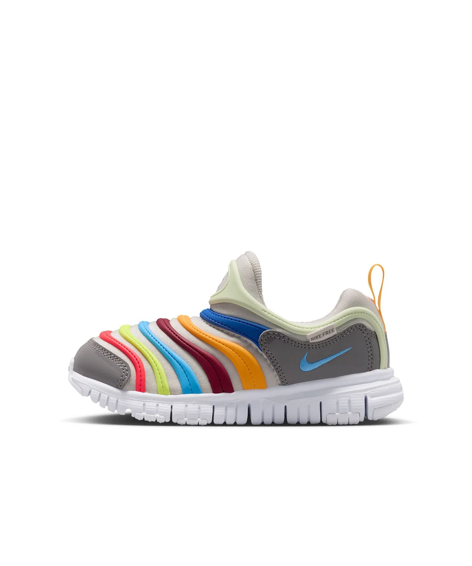 Детские кроссовки NIKE DYNAMO FREE PS радужные — фото 2