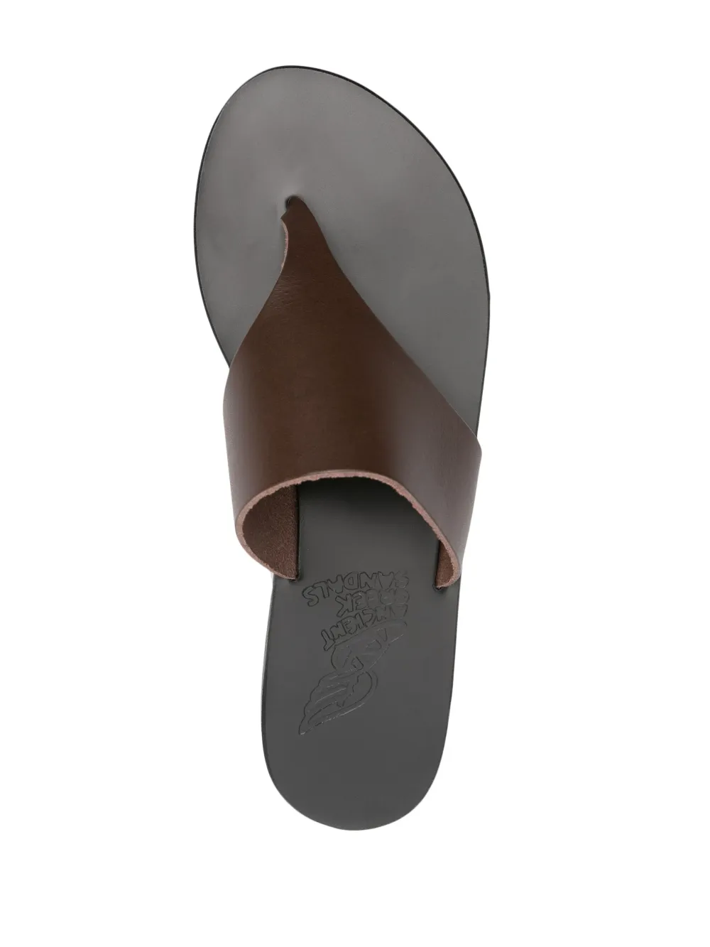 Сандалии Mera с Т-образным ремешком Ancient Greek Sandals, коричневый — фото 4