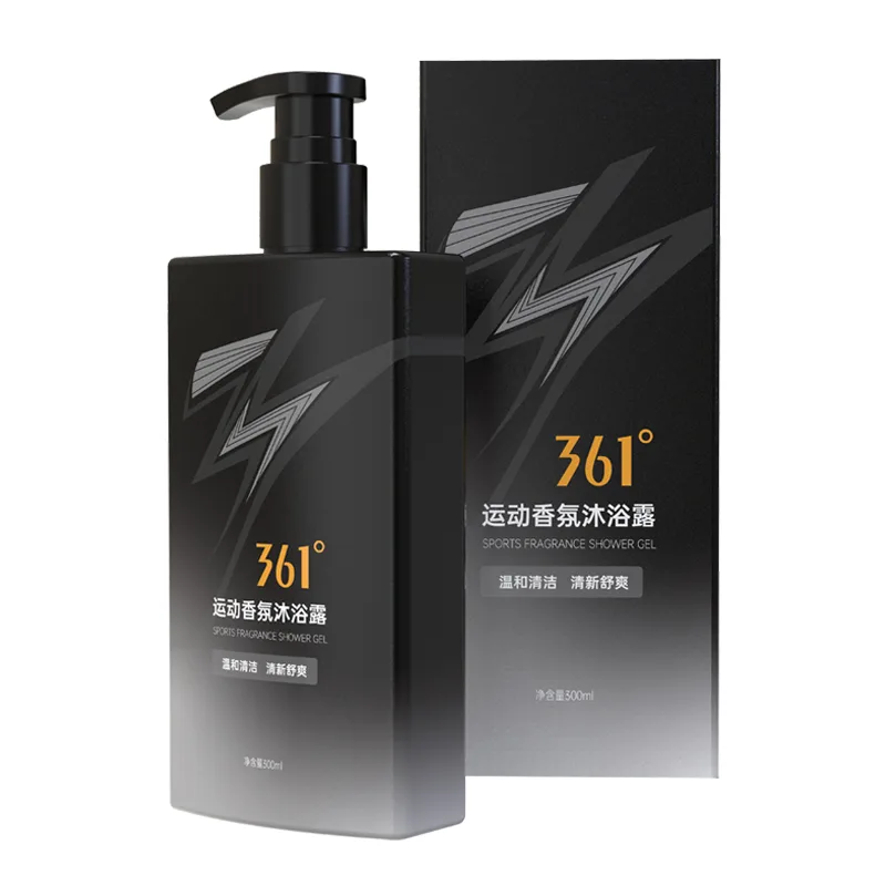 Гель для душа мужской 361°, Seaweed Purifying Fragrance Shower Gel 300ml*1 Bottle