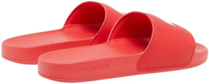 Мужские сандалии Lacoste Serve Slide 2.0, хаки/белый — фото 3