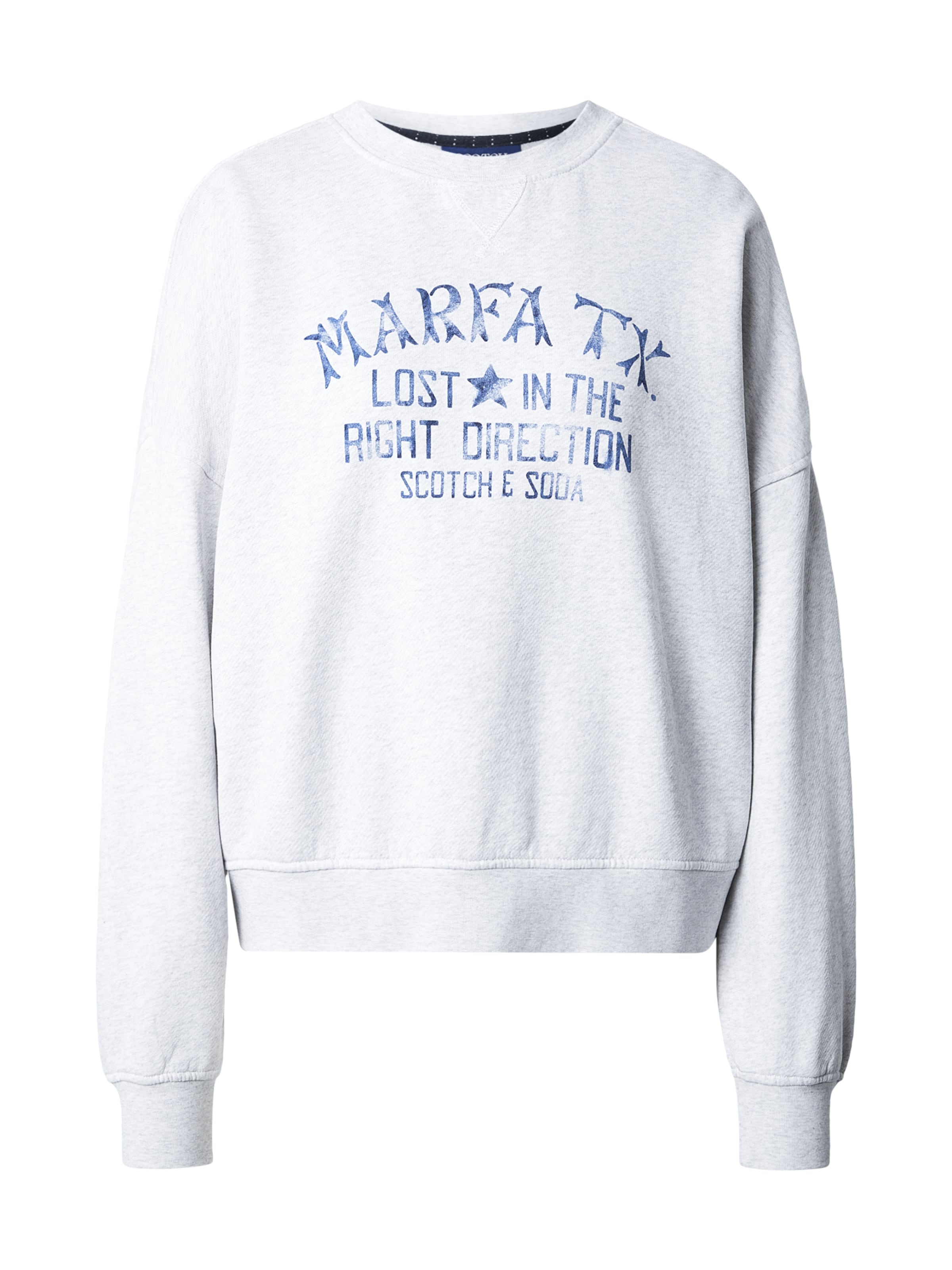 

SCOTCH & SODA Свитшот в светло-сером цвете