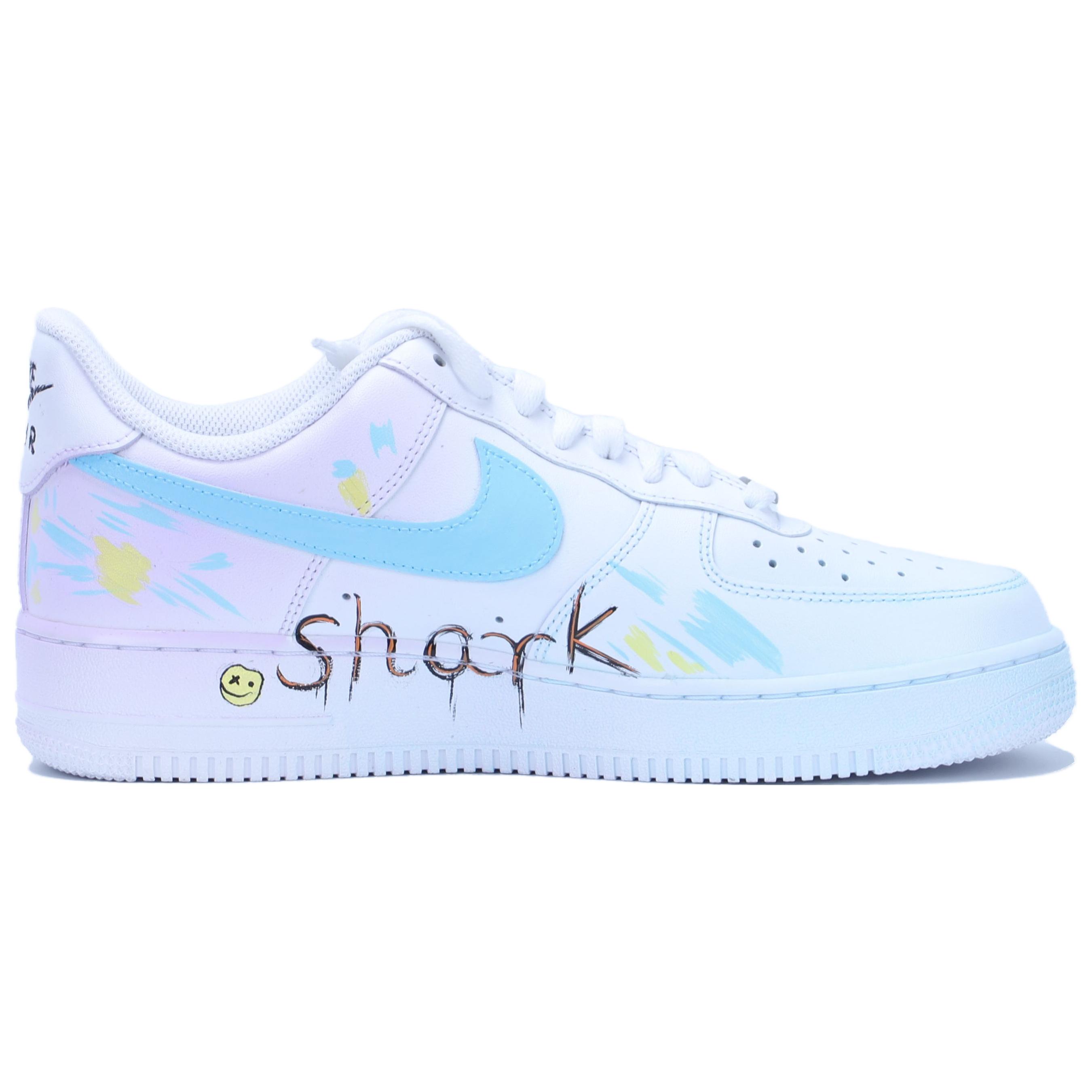 

Мужские кроссовки для скейтбординга Nike Air Force 1, White