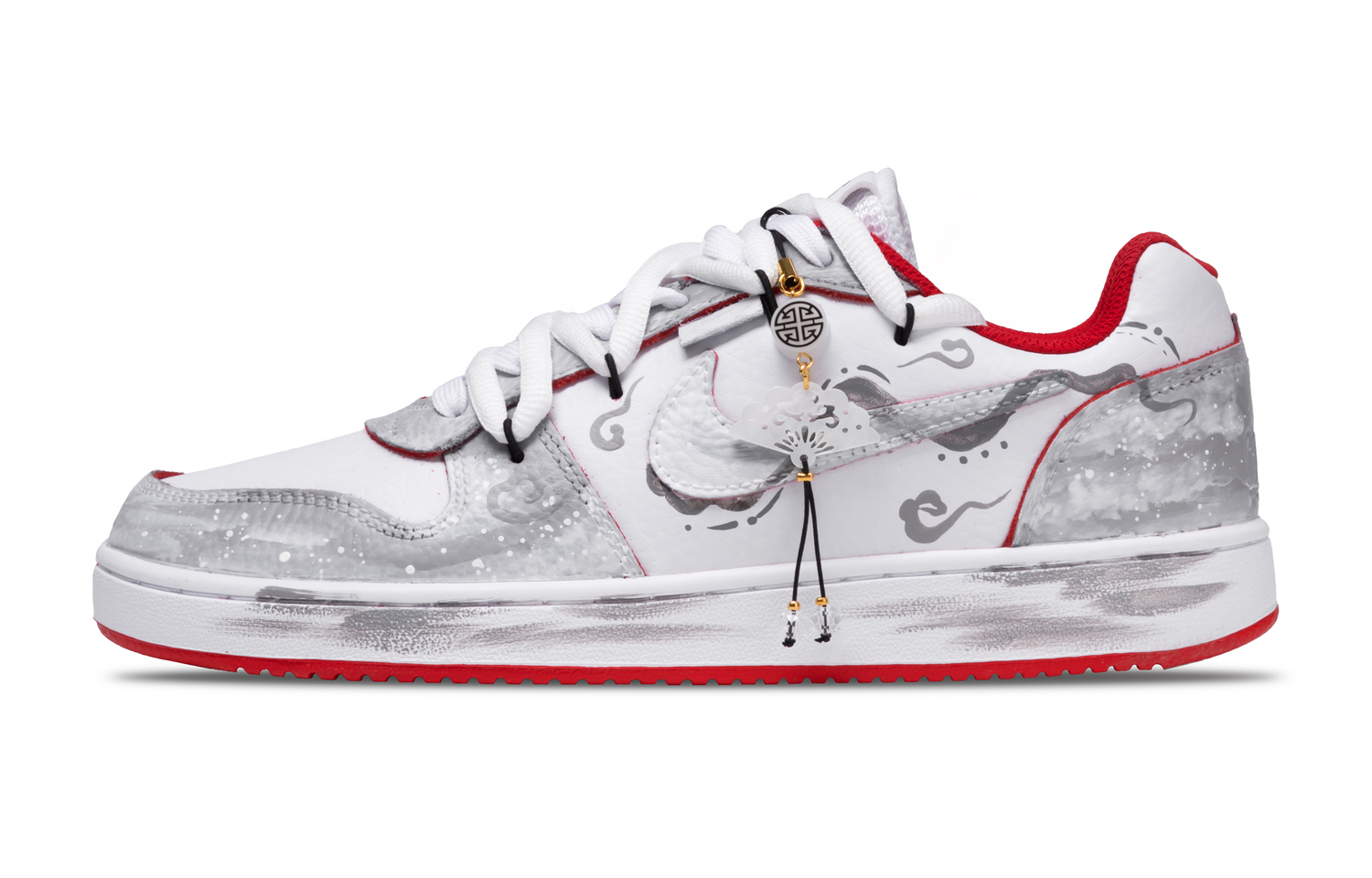 

Eberson morning mist slip resistant low top скейтерские кроссовки мужские light gray Nike, светло-серый