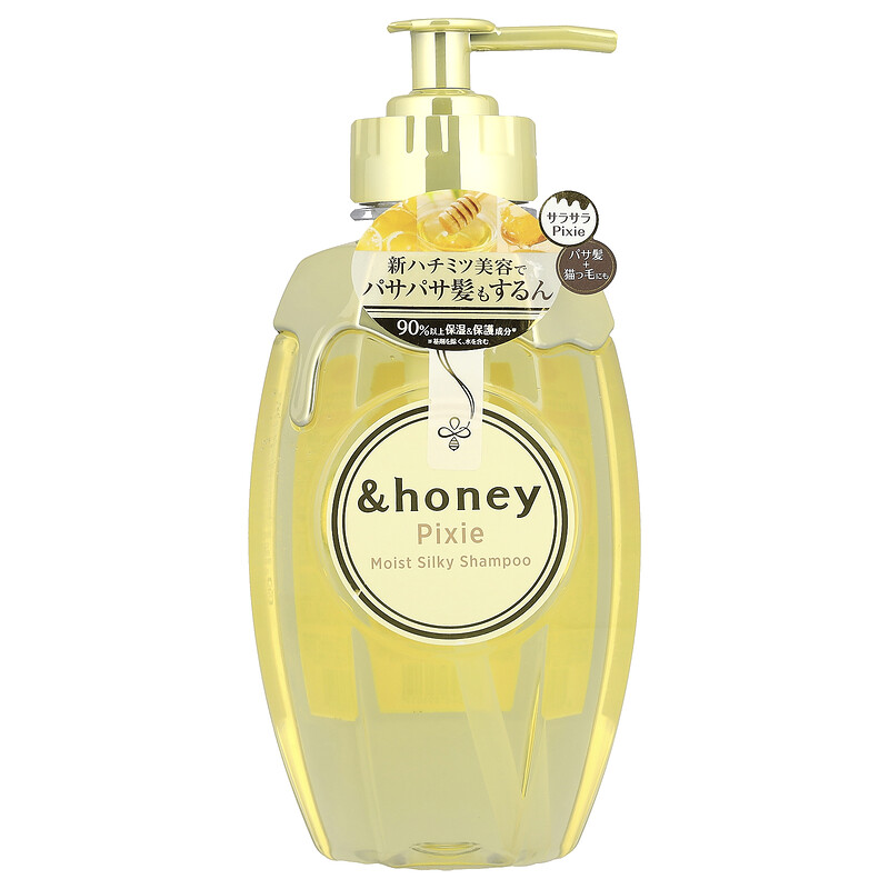 

&honey, Pixie Moist Silky Shampoo 1.0, 440 мл (14,8 жидк. Унции)