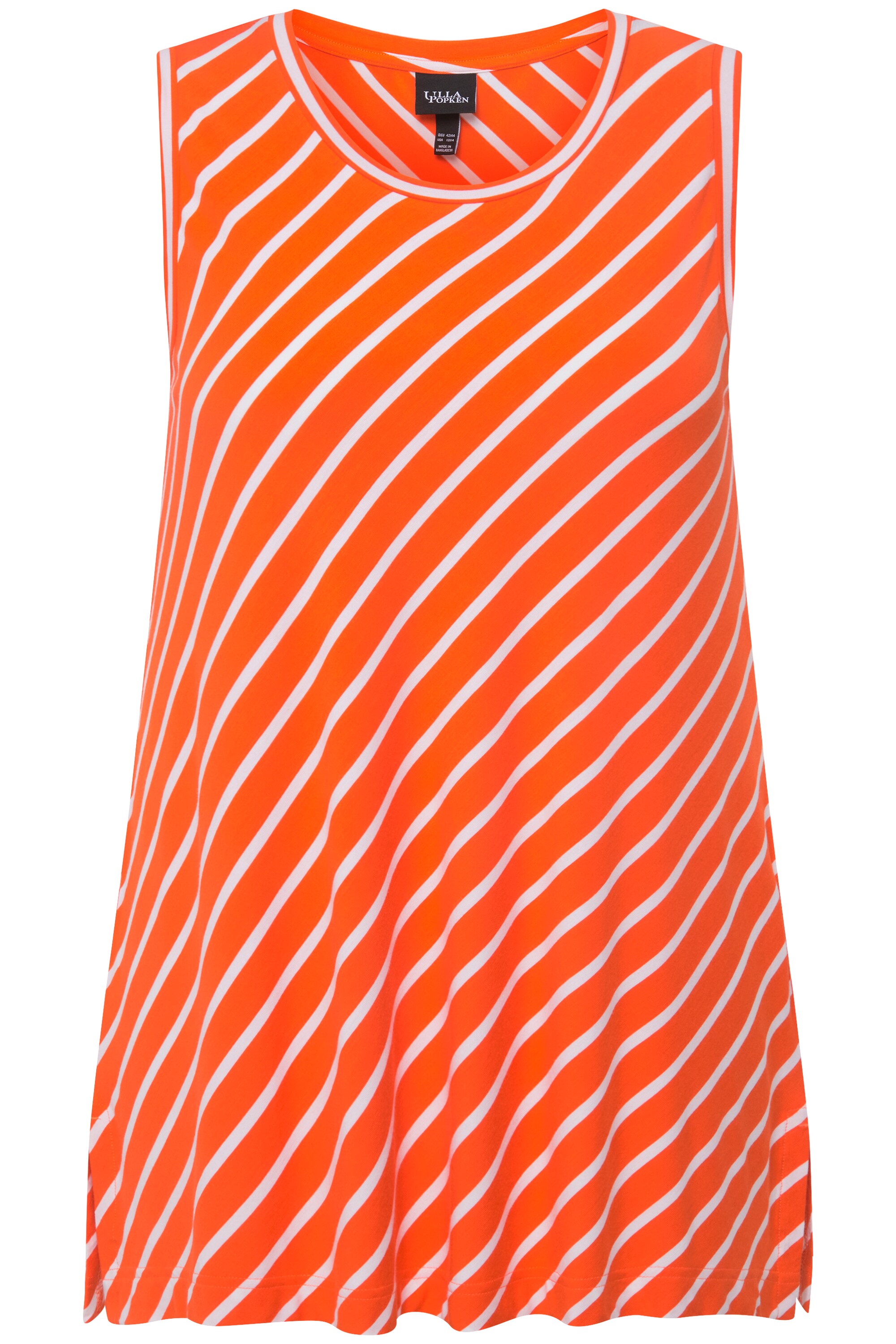 

Футболка Ulla Popken Strick Top, цвет knallorange