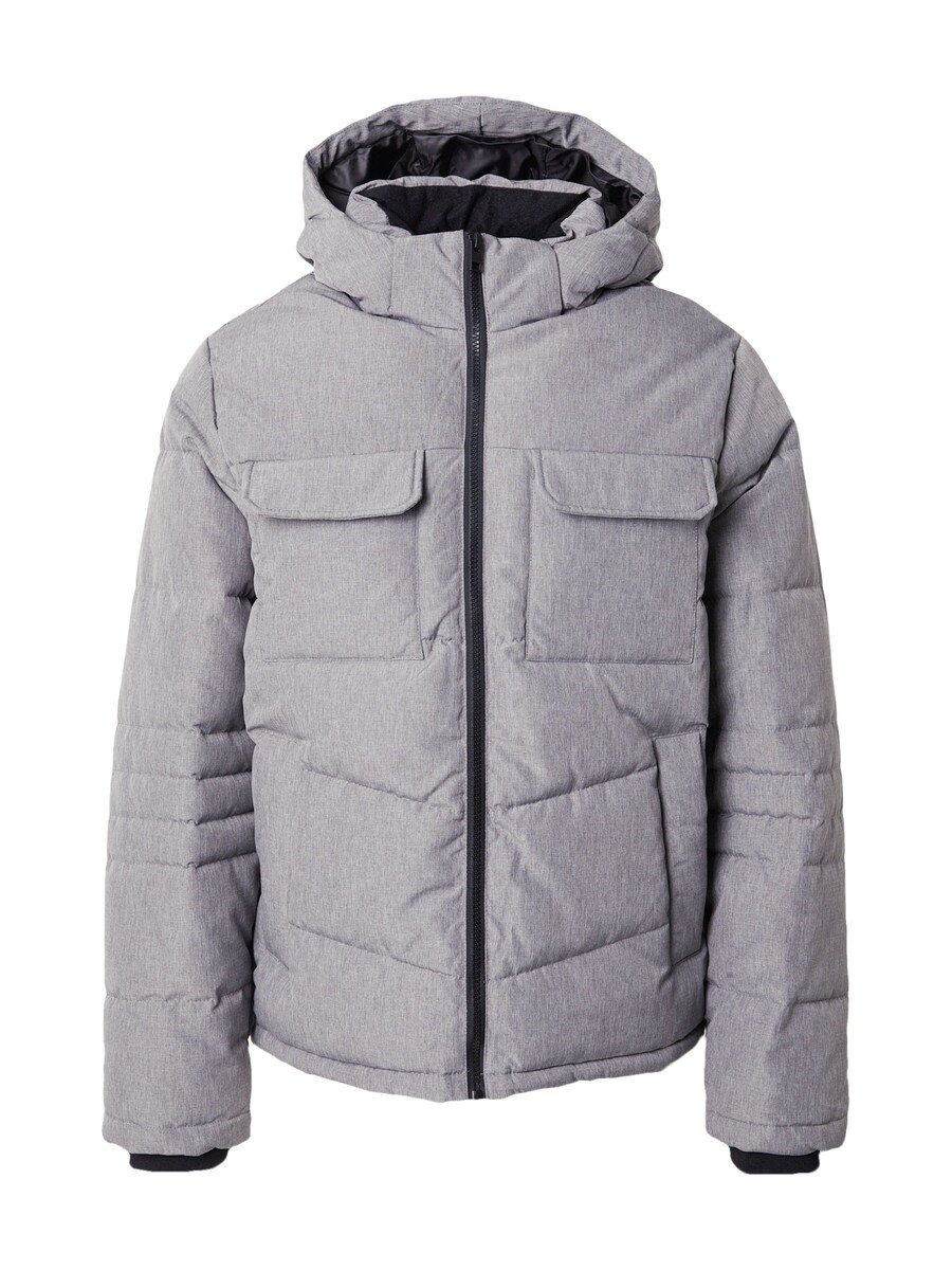 

Зимняя куртка JACK & JONES JJBUILD, пятнистый серый
