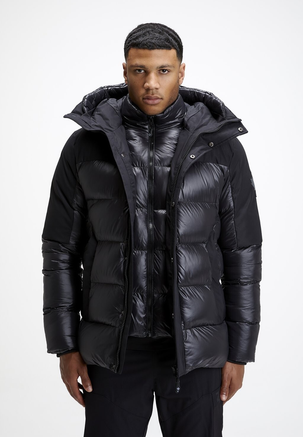 

Зимняя куртка ZAVETTI CANADA TAKONA PUFFER PARKA JACKET Alessandro Zavetti, черный
