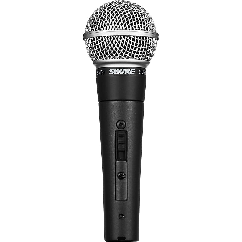 

Микрофон Shure SM58S Handheld Cardioid Dynamic Microphone with On / Off Switch