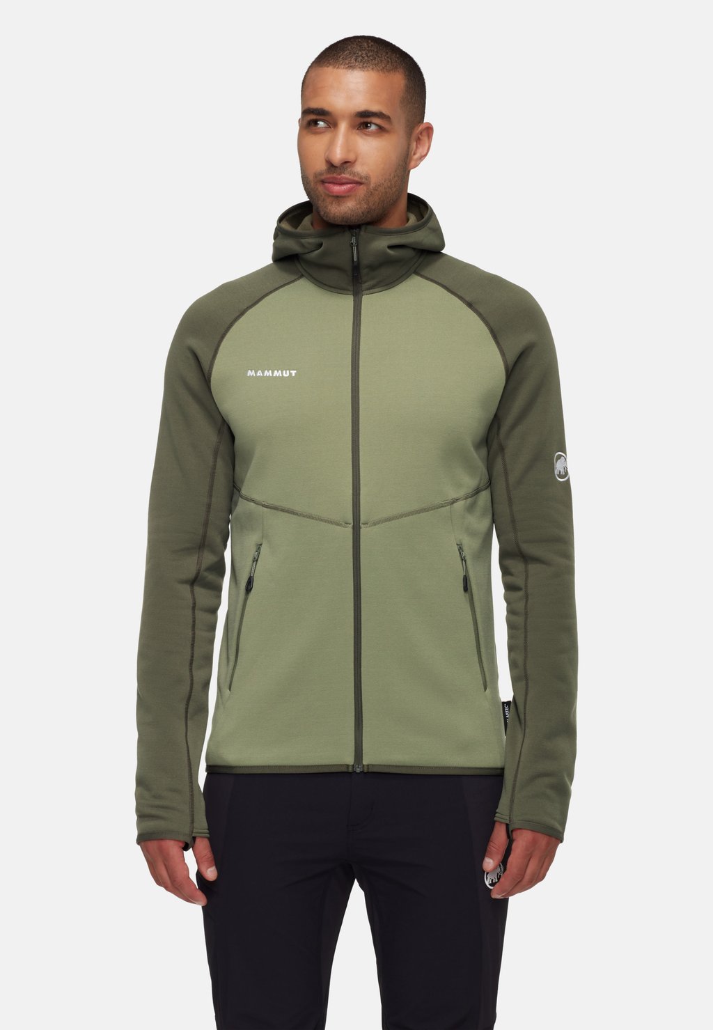 

Флисовая куртка ACONCAGUA ML HOODED Mammut, зеленый