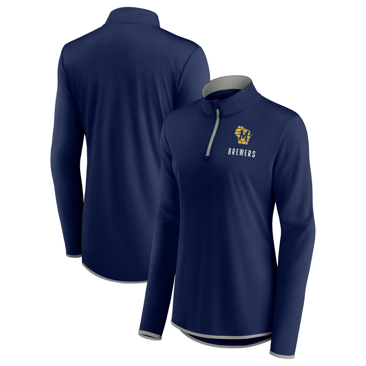 

Женская темно-синяя куртка Fanatics Milwaukee Brewers Worth The Drive с молнией четверть Fanatics, Синий, Женская темно-синяя куртка Fanatics Milwaukee Brewers Worth The Drive с молнией четверть Fanatics