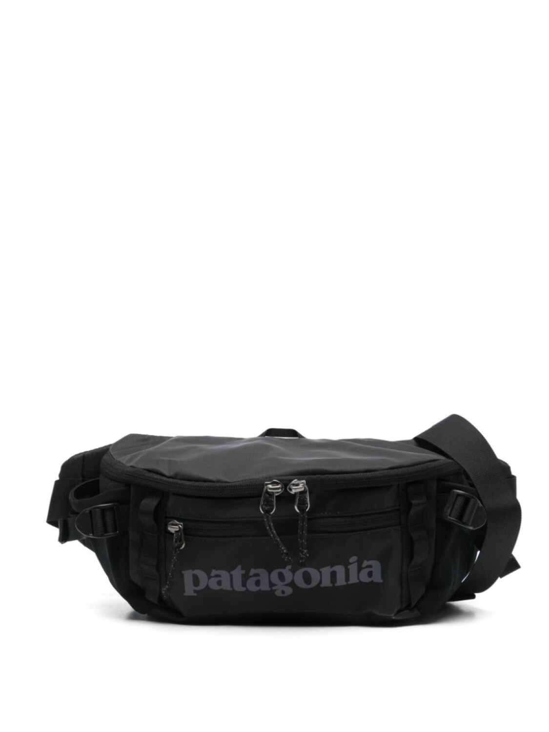 

Patagonia поясная сумка с логотипом, черный