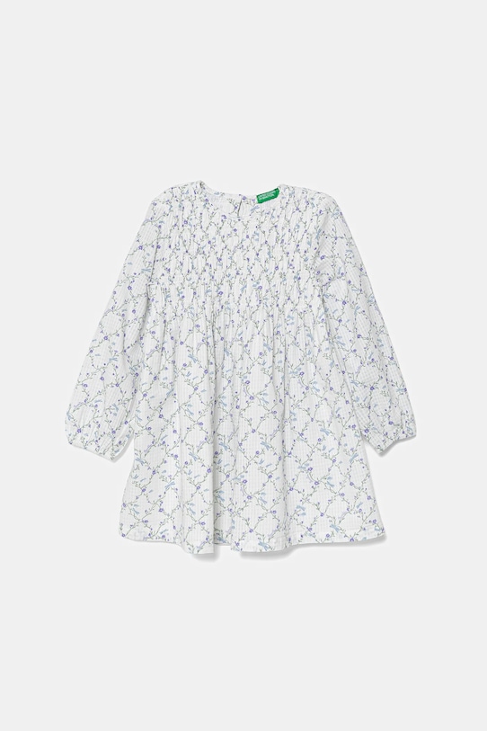 

Детское хлопковое платье United Colors Of Benetton, белый