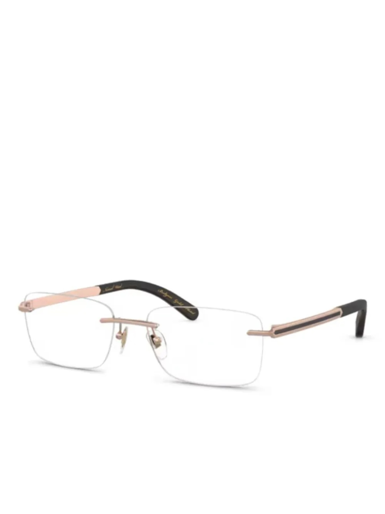 

Bvlgari очки в безободковой оправе, золотой