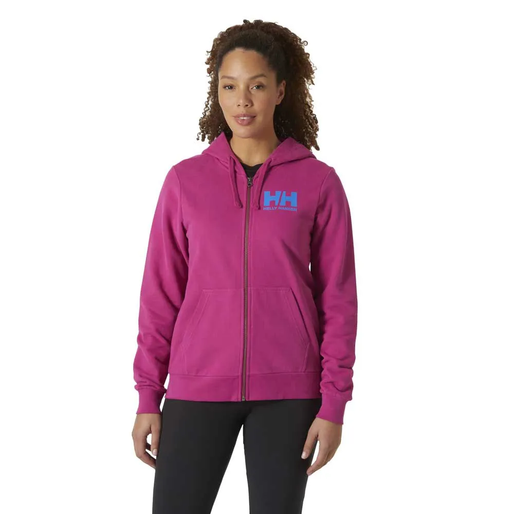 

Толстовка Helly Hansen Logo 2.0 full zip, розовый