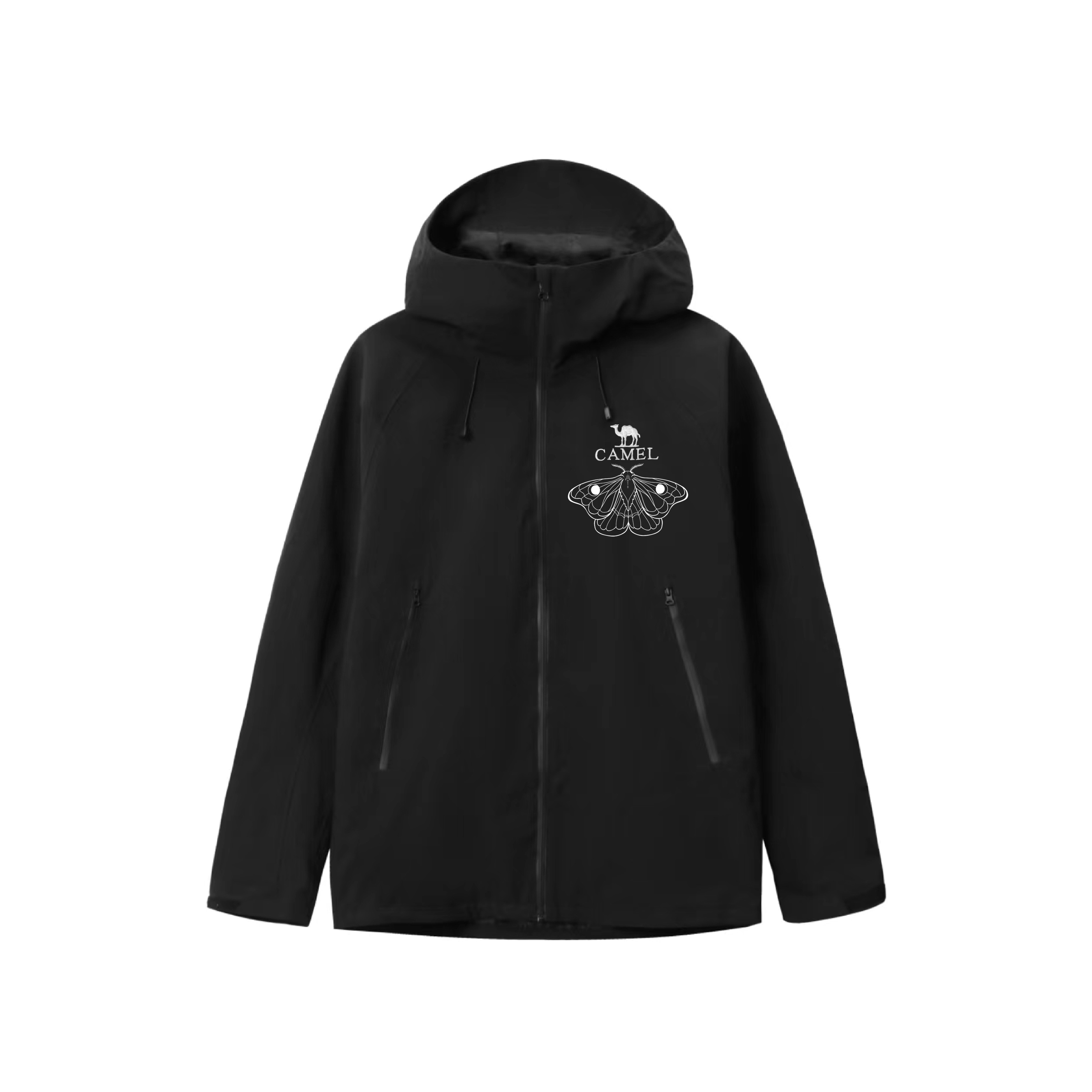 

CAMEL Ветровка All weather Unisex Phantom Black с капюшоном