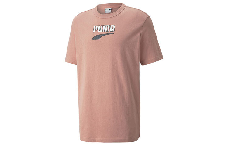 

Футболка Downtown мужская розовая Puma, цвет Peach