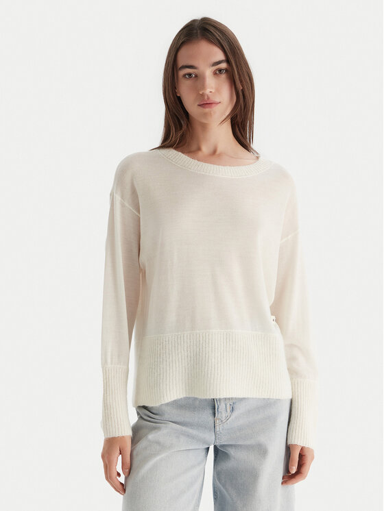 

Свитер relaxed fit XW000772 AF16602 U1003 Armani Exchange, экрю