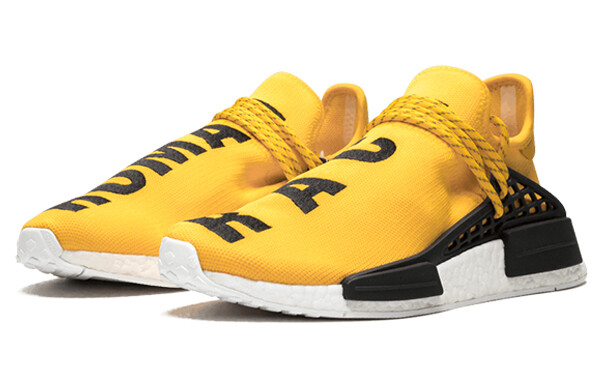 Кроссовки Adidas Originals Pharrell Hu Lifestyle Unisex BB0619, желтый — фото 2
