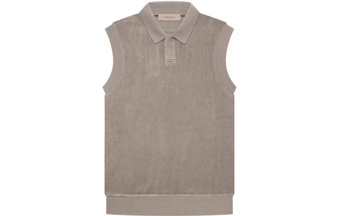 

SS22 Жилет женский серо-коричневый Fear Of God Essentials