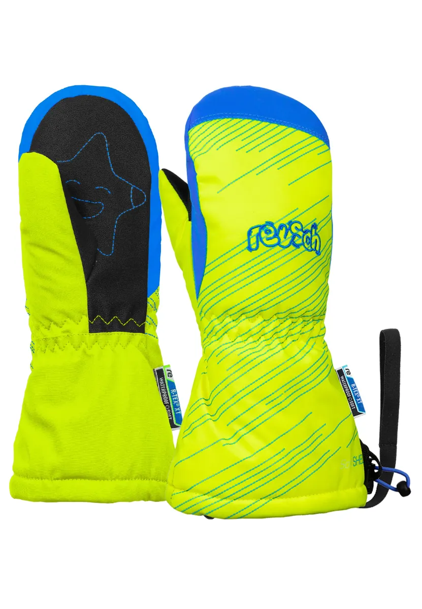 

Варежки Reusch "Maxi R-TEX XT Mitten", в спортивном дизайне, желтый
