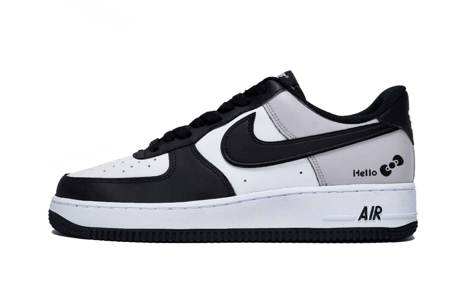 

Nike Кроссовки Air Force 1 Spring Temptation Smoke Gray с низким верхом, нескользящие, для скейтборда, мужские, белые, темно-серые
