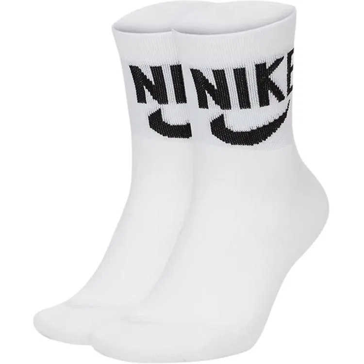 Носки средней длины Nike 2 Pack белые