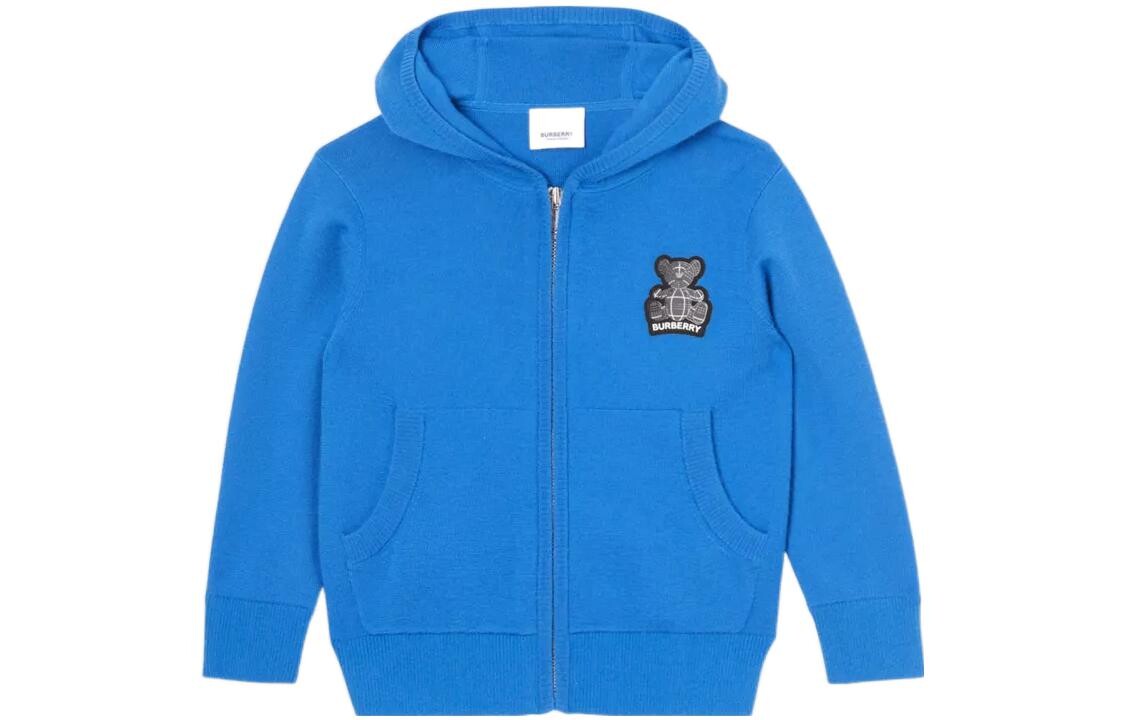 

Детская толстовка Burberry, цвет Blue