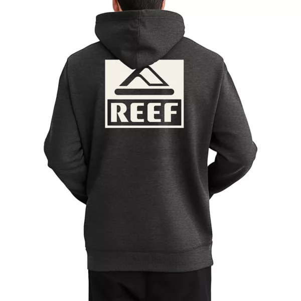 

Мужская флисовая толстовка с капюшоном Tellie Reef, серый