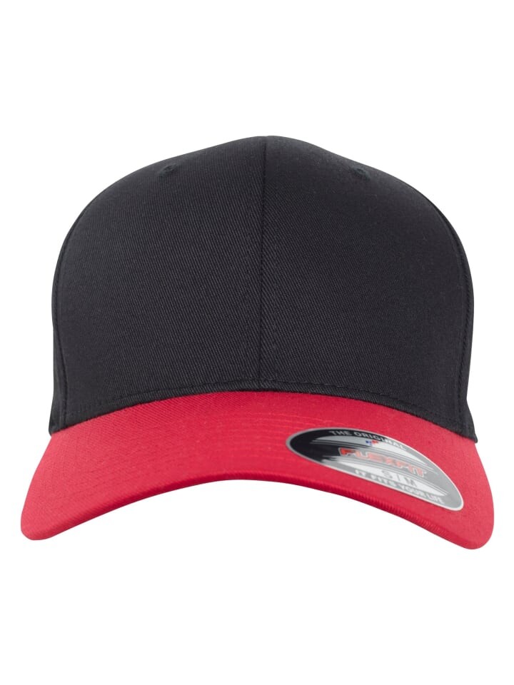 

Бейсболка Flexfit Flexfit, цвет blk/red