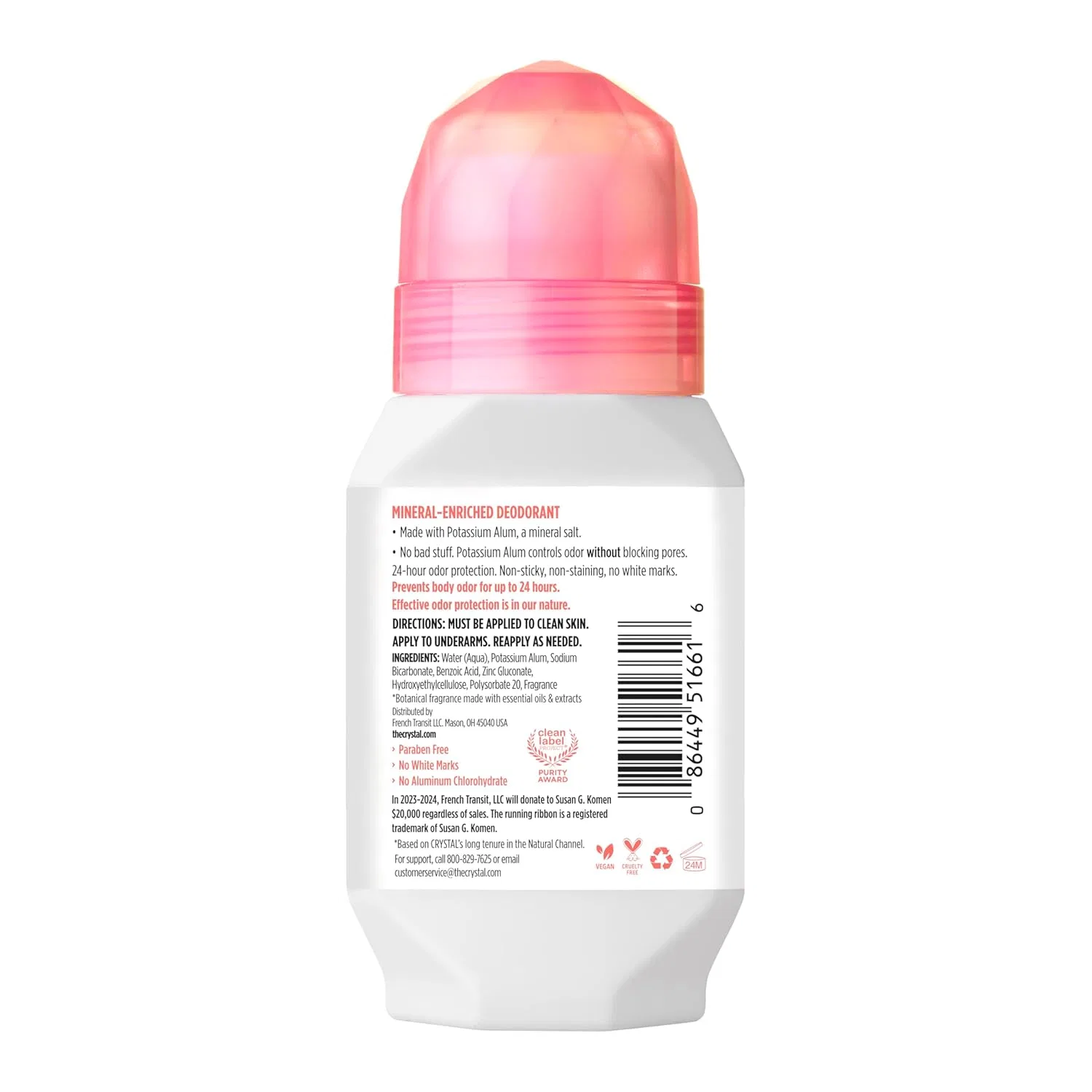Роликовый дезодорант Crystal Crystal Essence — фото 2