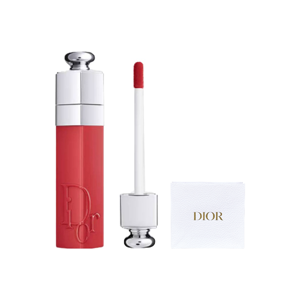 Phantom Lip Stain Lip Gloss Velvet Shiny And Natural Bare Skin Enhancing Radiance DIOR, #651 litchi pink, lychee berry