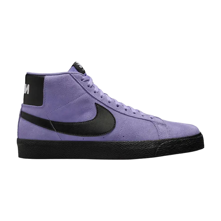 

Кроссовки Nike Zoom Blazer Mid SB Dusty Amethyst Black, фиолетовый