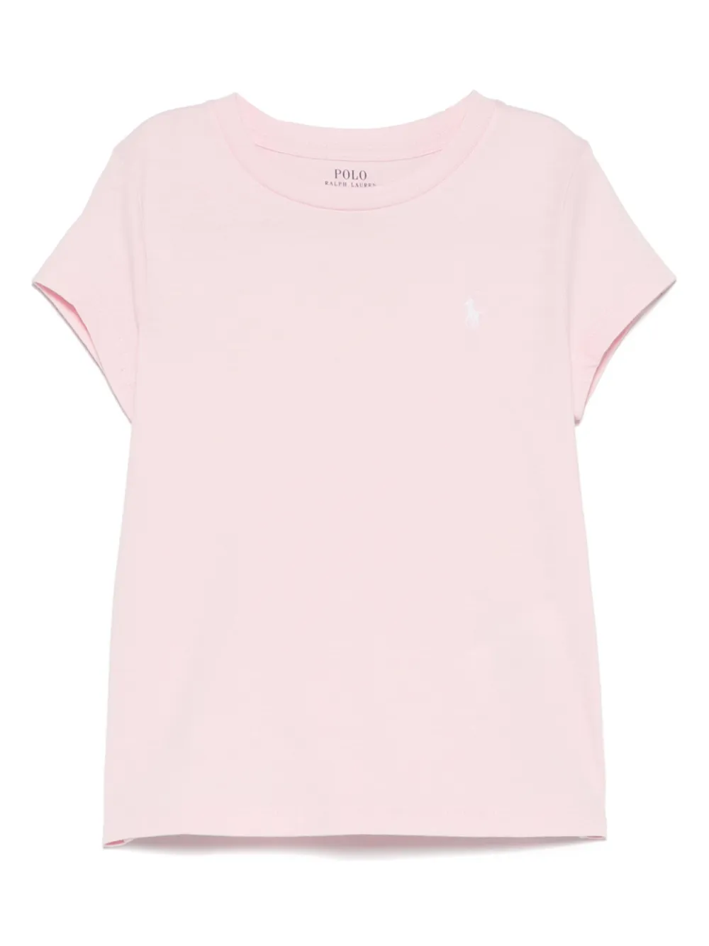 

Футболка с круглым вырезом POLO RALPH LAUREN KIDS, розовый