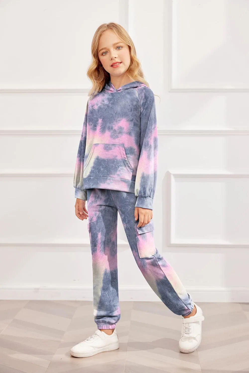 Детский спортивный костюм тай-дай, Arshiner, 2 предмета, D-tie Dye — фото 4