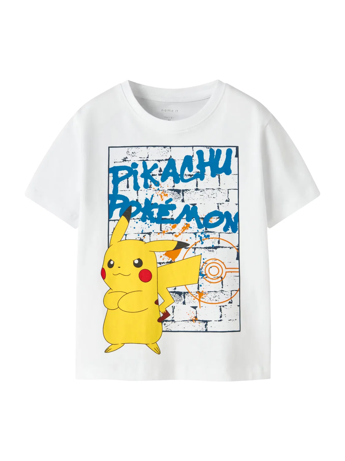 Футболка 'NMMMIHAT POKEMON' Name It, White