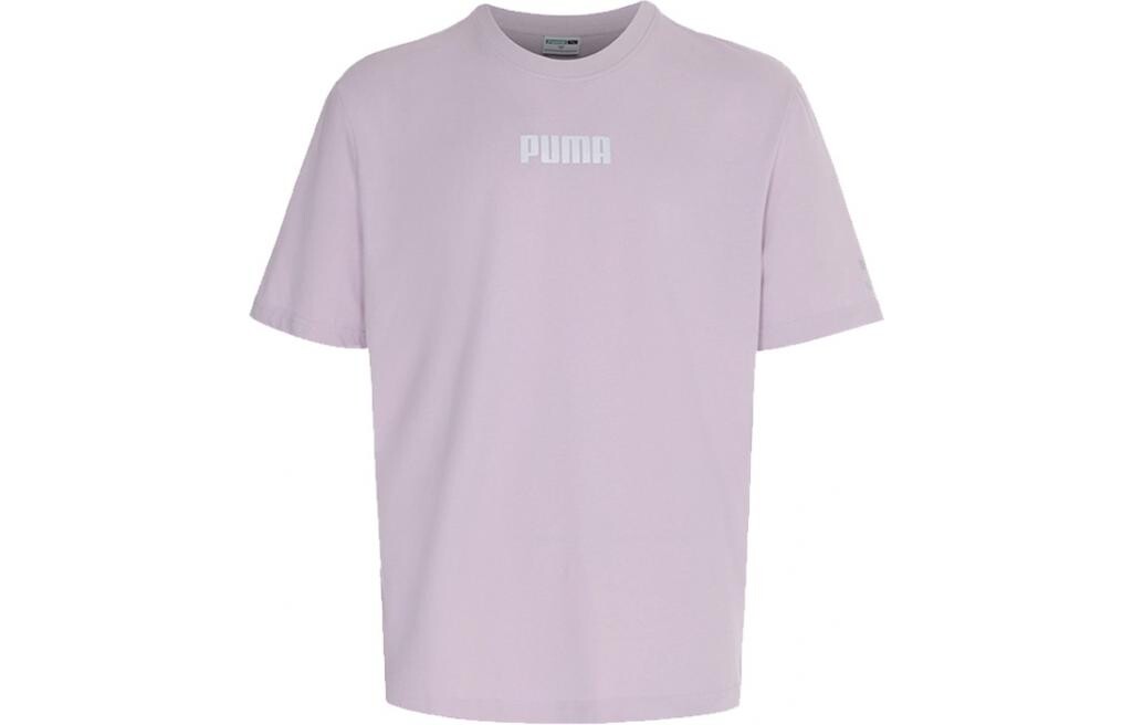 

Футболка унисекс сиреневая Puma, светло-фиолетовый