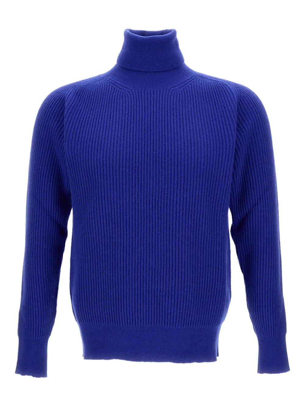 

Вязаный свитер с воротником-стойкой Customer Lovers, синий