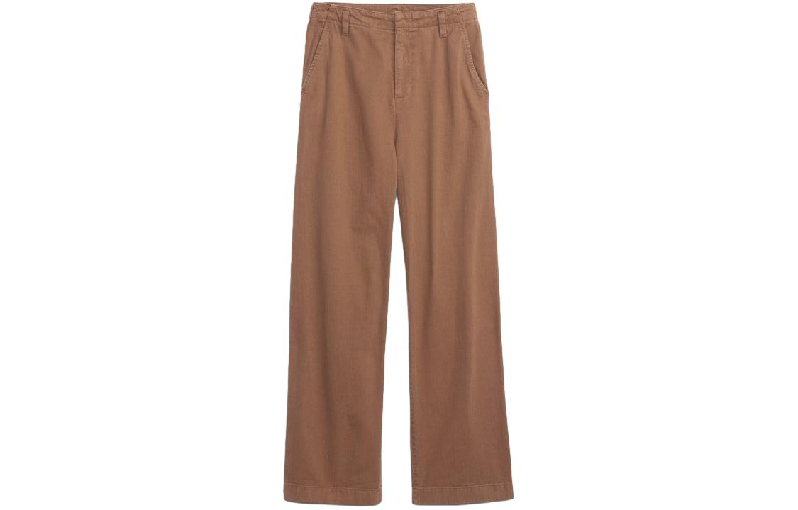 

Женские повседневные брюки GAP, коричневый
