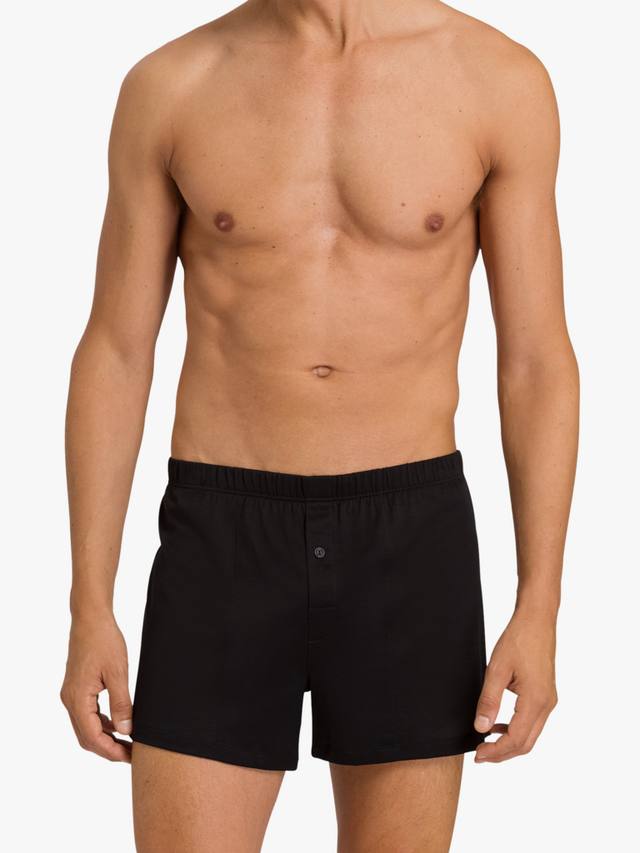 

Хлопковые спортивные боксеры Hanro, Black