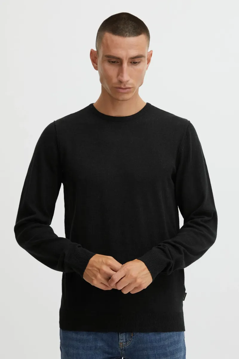 

Свитер смесовой вязки "BLEND BHPullover", черный