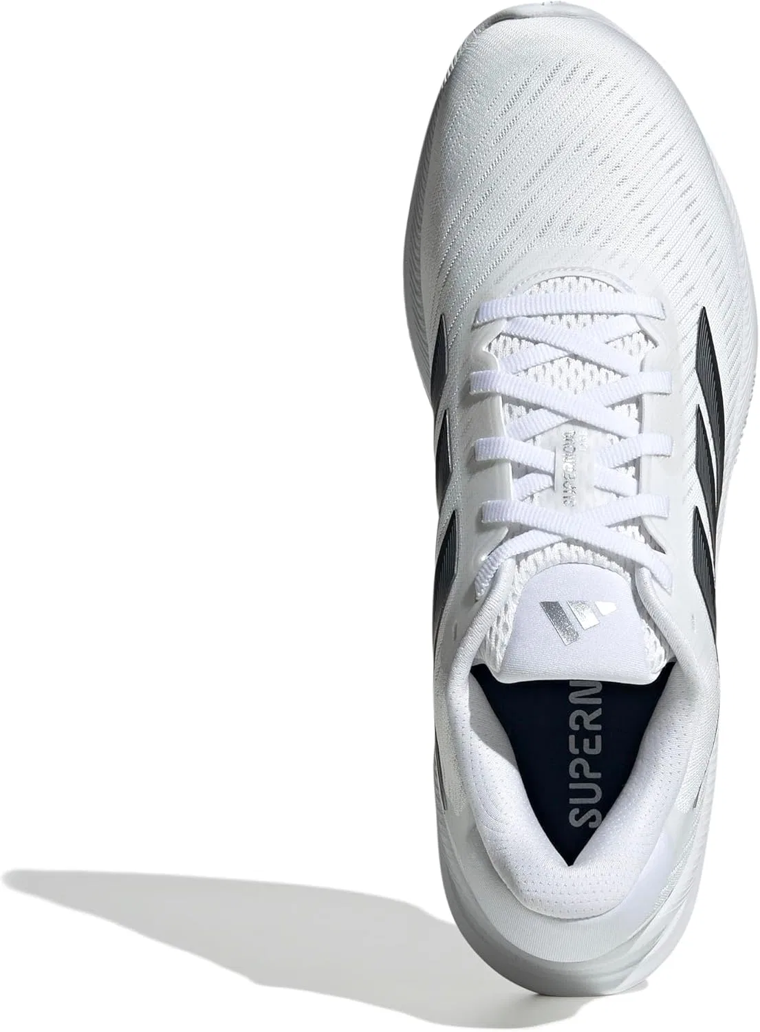 Мужские беговые кроссовки Adidas Supernova Ease, White Dash Grey Silver Metallic — фото 2