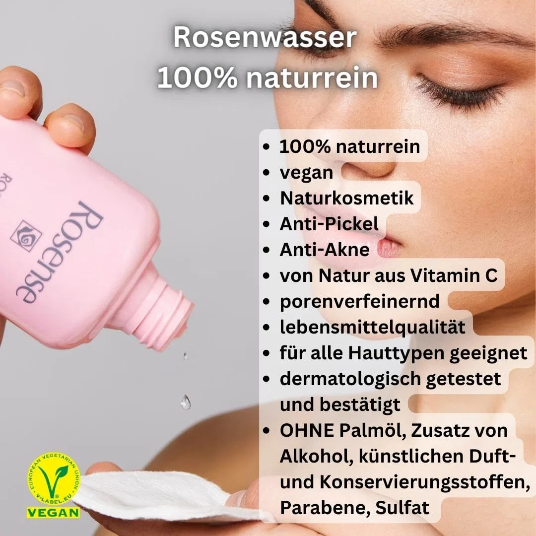 100% натуральная розовая вода Rosense (Eau de Rose) Rosense — фото 3