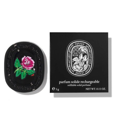 Твердые духи многоразового использования Eau Rose, 0,11 унции, 3 г, новые и запечатанные, Diptyque — фото 3