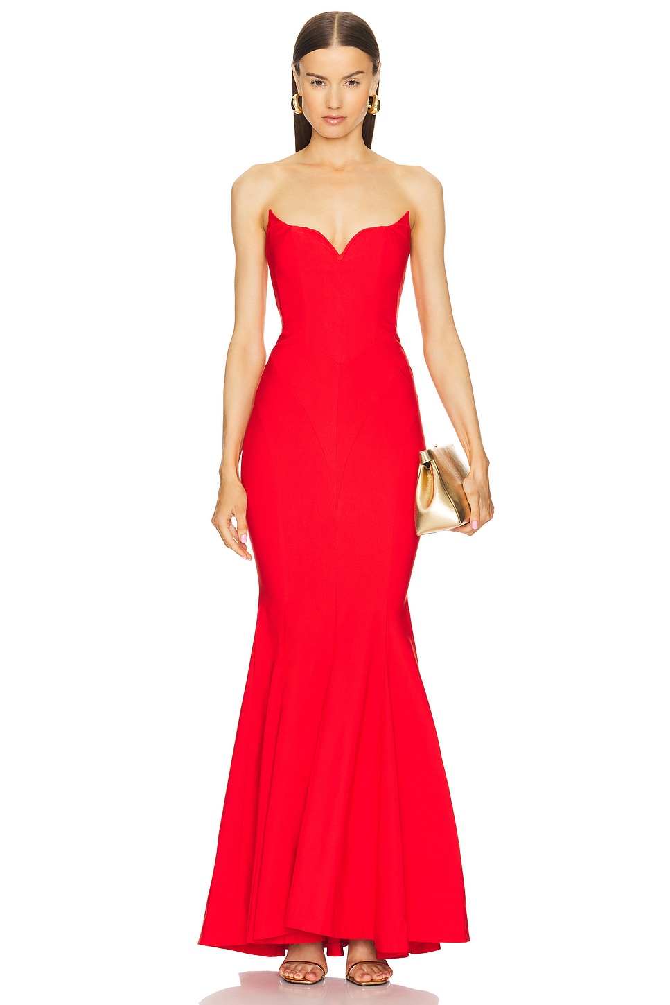 

X revolve платье "Билли" Michael Costello, red