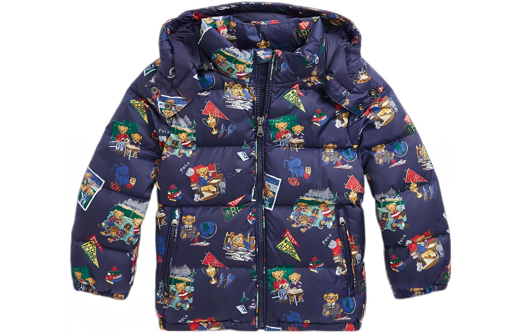 

Polo Ralph Lauren Пуховик Kids' Apparel FW22 Navy Blue Kids'