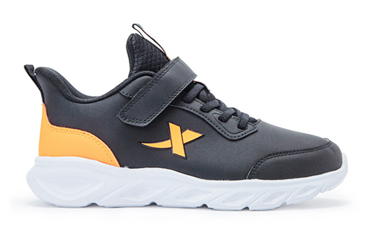 Кроссовки XTEP Kids Lifestyle Shoes GS Low-top Black/Orange — фото 2