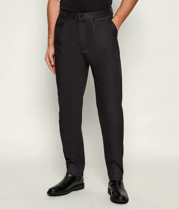 Брюки чинос tapered fit Calvin Klein, черный — фото 3