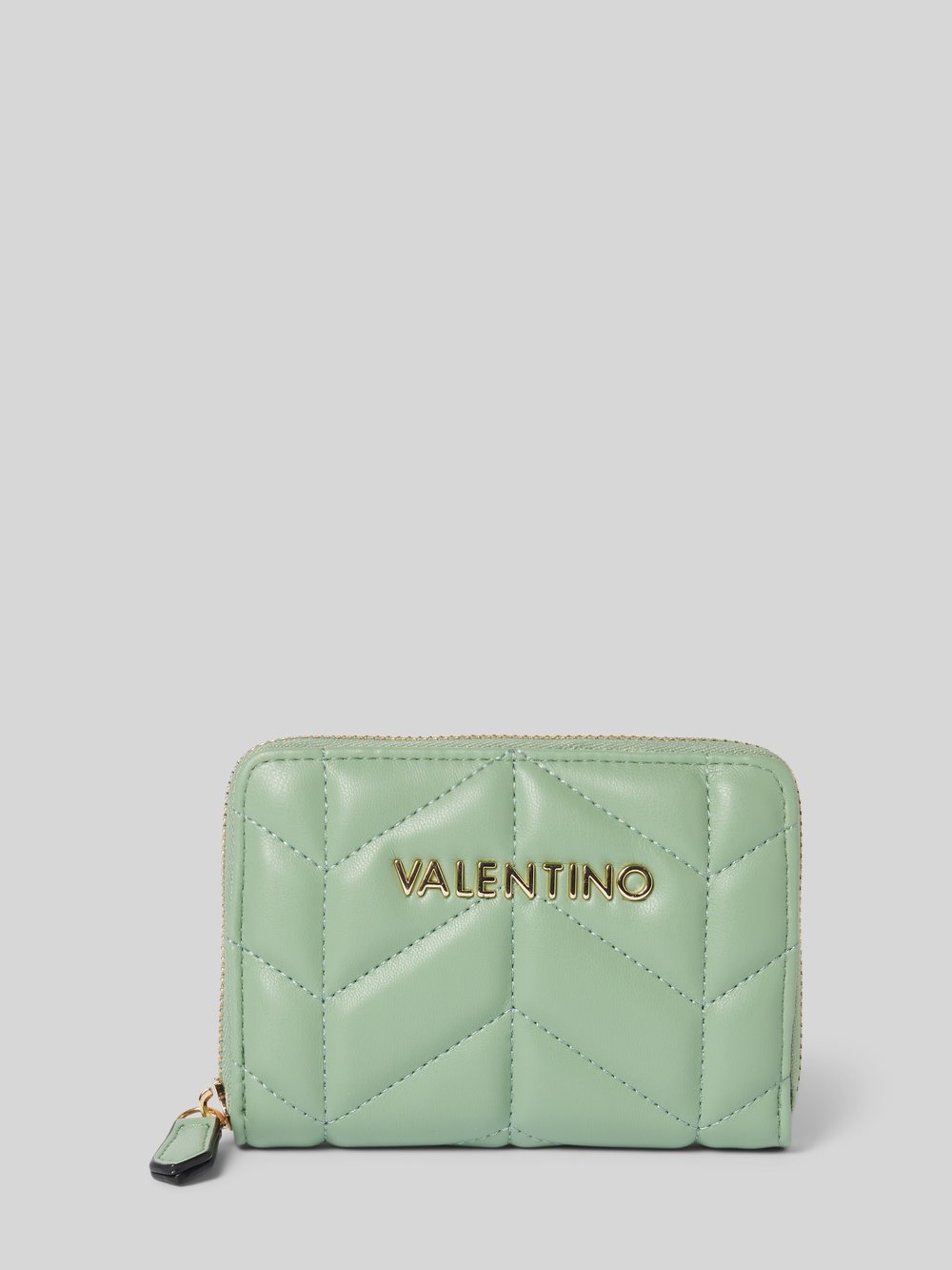 

Кошелек из искусственной кожи, модель «PETAL» VALENTINO BAGS, мятный