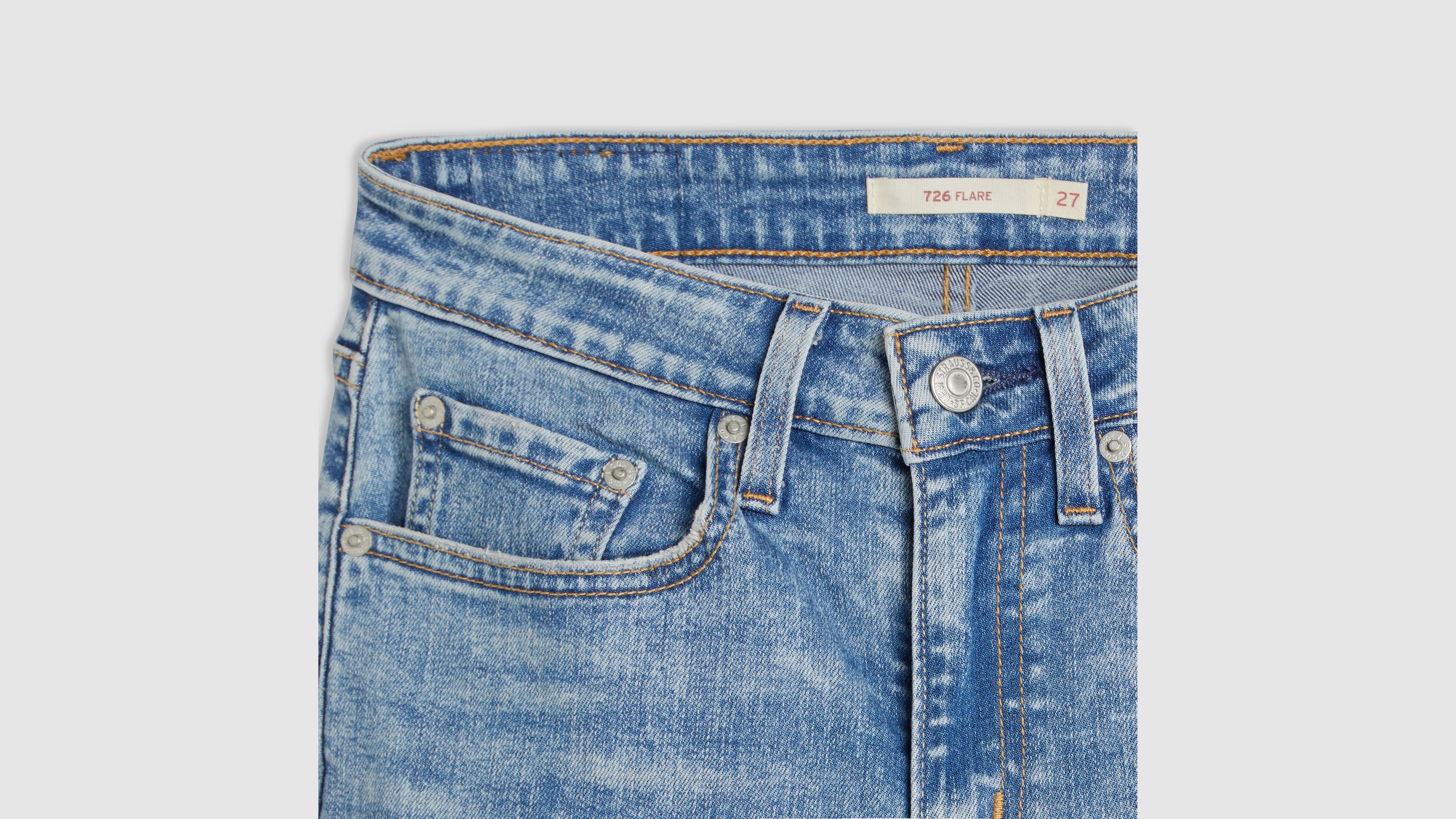726 Расклешенные женские джинсы с высокой посадкой Levi's, цвет Random Sent - Medium Wash — фото 4