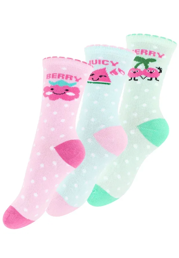 Носки 6 пар Sweet Fruits Socks Cotton Prime, разноцветные